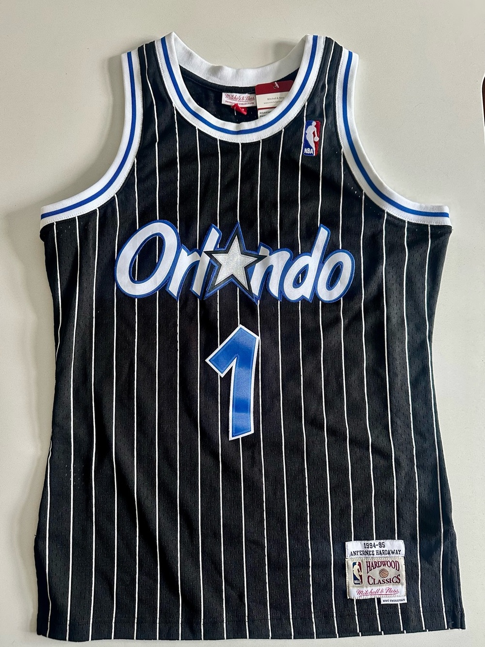 Mitchell & Ness Penny Hardaway Orlando Magic Swingman Jersey - Size Medium - NEW